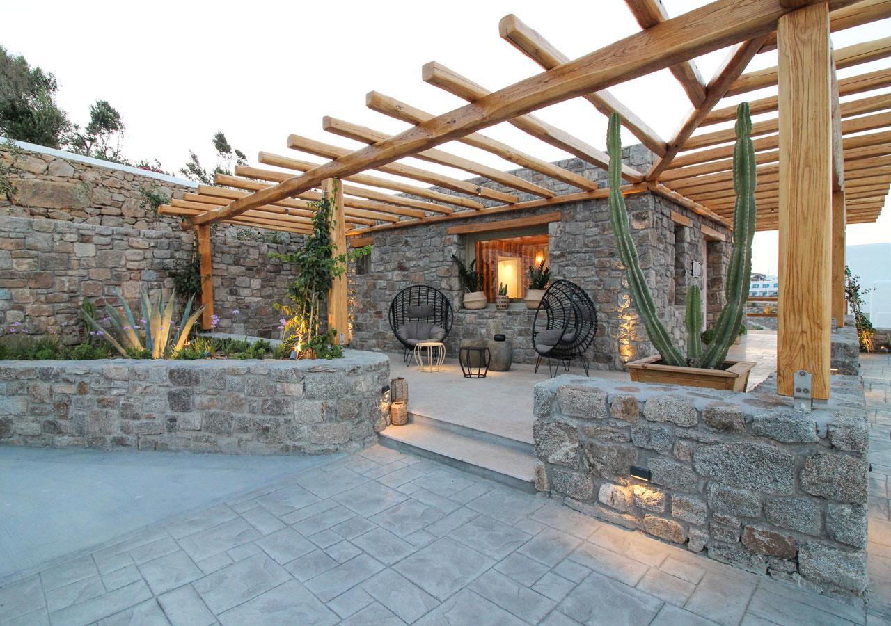 Mykonos Cactus Hotel Ornos  Luaran gambar